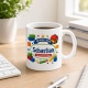 Tasse »Auf in die 1. Klasse Sebastian«