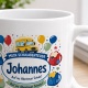 Tasse »Mein Schulabenteuer Johannes«