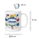 Tasse »Mein Schulabenteuer Johannes«