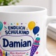 Tasse »Endlich Schulkind Damian Mein Abenteuer beginnt.«