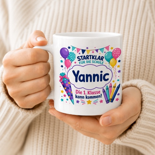 Tasse »Startklar für die Schule«