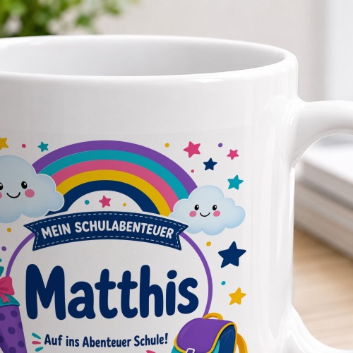 Tasse »Mein Schulabenteuer Matthias«