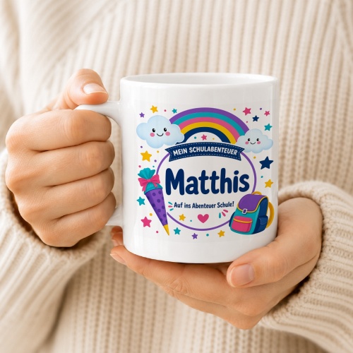 Tasse »Mein Schulabenteuer Matthias«