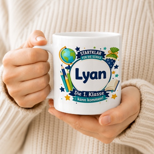 Tasse »Lyan Die 1. Klasse kann kommen!«
