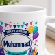 Tasse »Endlich Schulkind Muhammad Mein Abenteuer beginnt.«