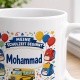 Tasse »Meine Schulzeit beginnt Mohammad«