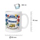 Tasse »Meine Schulzeit beginnt Mohammad«