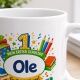 Tasse »Mein erster Schultag Ole Endlich 1. Klasse!«