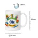 Tasse »Mein erster Schultag Ole Endlich 1. Klasse!«