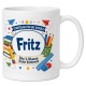 Tasse »Startklar für die Schule Fritz Die 1. Klasse kann kommen!«