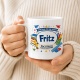 Tasse »Startklar für die Schule Fritz Die 1. Klasse kann kommen!«