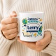 Tasse »Endlich Schulkind Lenny Mein Abenteuer beginnt.«