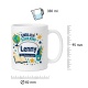 Tasse »Endlich Schulkind Lenny Mein Abenteuer beginnt.«