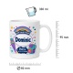 Tasse »Meine Schulzeit beginnt Dominic«