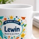 Tasse »Auf in die 1. Klasse Lewin Bereit für die 1. Klasse.«
