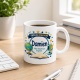 Tasse »Endlich Schulkind Damien Mein Abenteuer beginnt.«