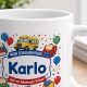 Tasse »Mein Schulabenteuer Karlo Auf ins Abenteuer Schule!«