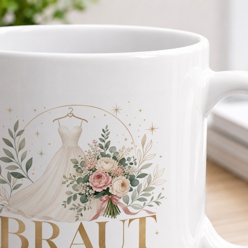 Tasse »Braut – Heute beginnt unser Für immer«