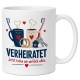 Tasse »Verheiratet – Jetzt teilen wir alles«