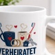Tasse »Verheiratet – Jetzt teilen wir alles«