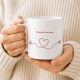 Tasse »Immer bei dir – trotz Distanz.«