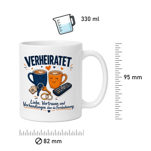 Tasse »Verheiratet«