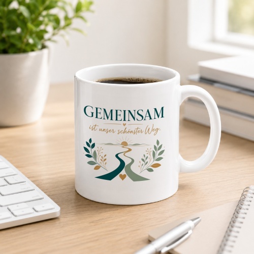 Tasse »Gemeinsam ist unser schönster Weg«