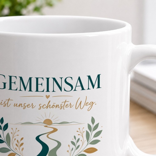 Tasse »Gemeinsam ist unser schönster Weg«