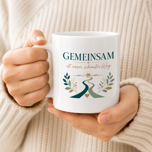 Tasse »Gemeinsam ist unser schönster Weg«