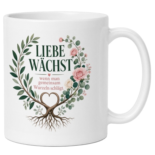 Tasse »Liebe wächst«