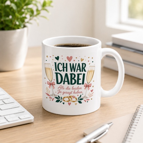 Tasse »Ich war dabei«