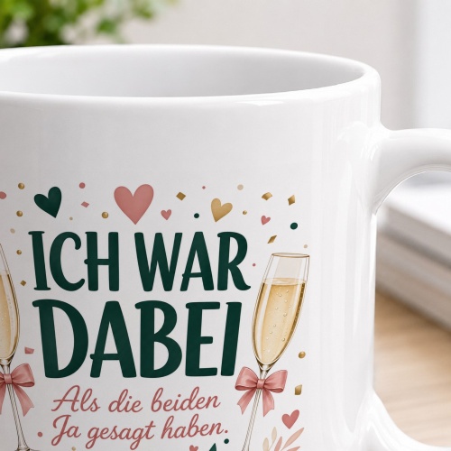 Tasse »Ich war dabei«