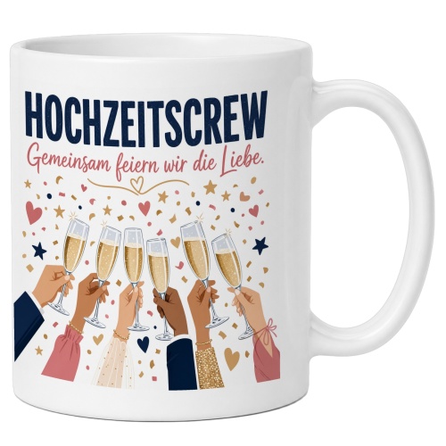 Tasse »Hochzeitscrew«