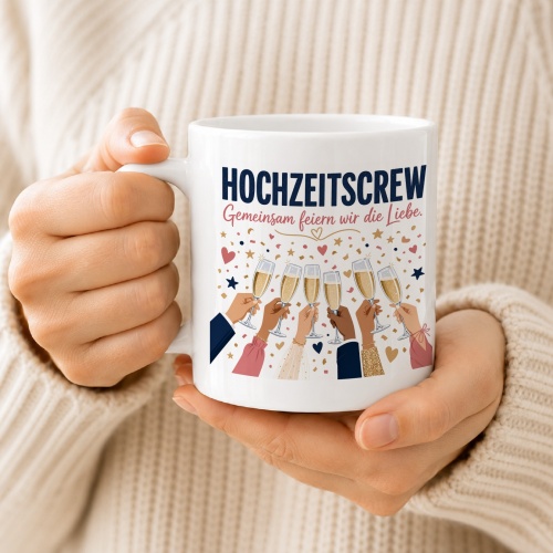 Tasse »Hochzeitscrew«