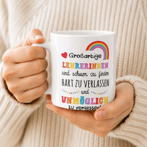 Tasse »für Lehrerinnen«