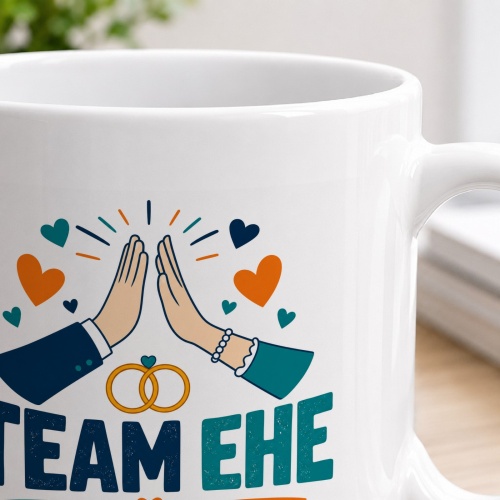 Tasse »Team Ehe – Seit dem Ja unschlagbar«