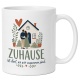 Tasse »Zuhause ist dort, wo wir zusammen sind«