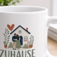 Tasse »Zuhause ist dort, wo wir zusammen sind«