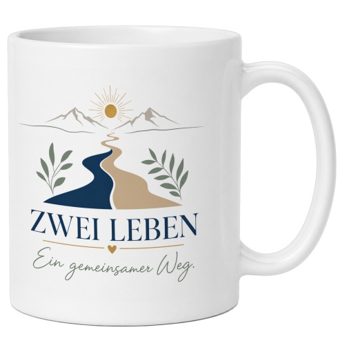 Tasse »Zwei Leben – Ein gemeinsamer Weg«