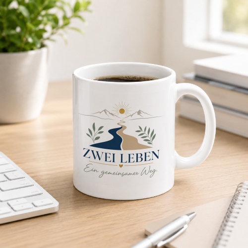 Tasse »Zwei Leben – Ein gemeinsamer Weg«