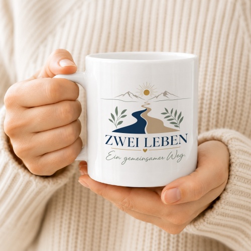 Tasse »Zwei Leben – Ein gemeinsamer Weg«