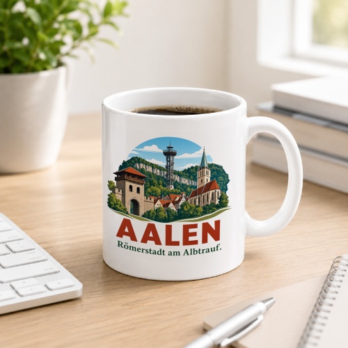 Tasse »Aalen – Römerstadt am...