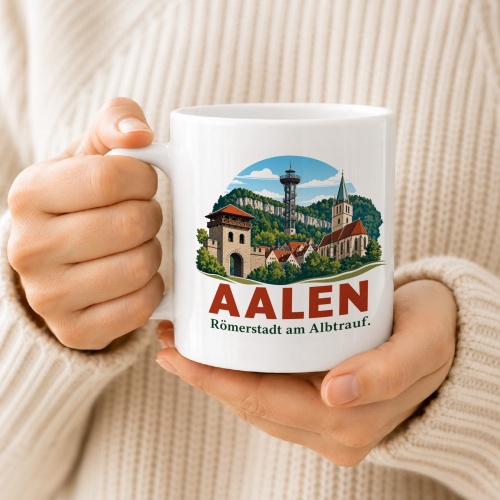 Tasse »Aalen – Römerstadt am Albtrauf«