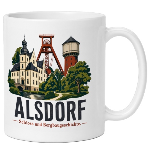 Tasse »Alsdorf – Schloss und...