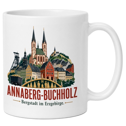 Tasse »Annaberg-Buchholz – Bergstadt im...