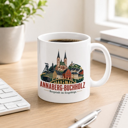 Tasse »Annaberg-Buchholz – Bergstadt im...