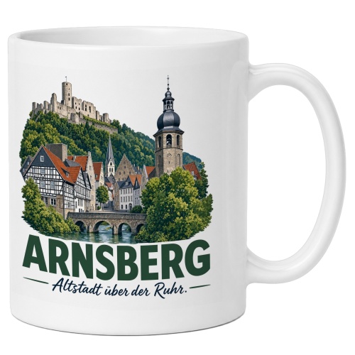 Tasse »Arnsberg – Altstadt über der...