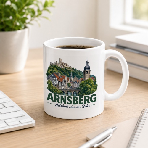 Tasse »Arnsberg – Altstadt über der Ruhr«