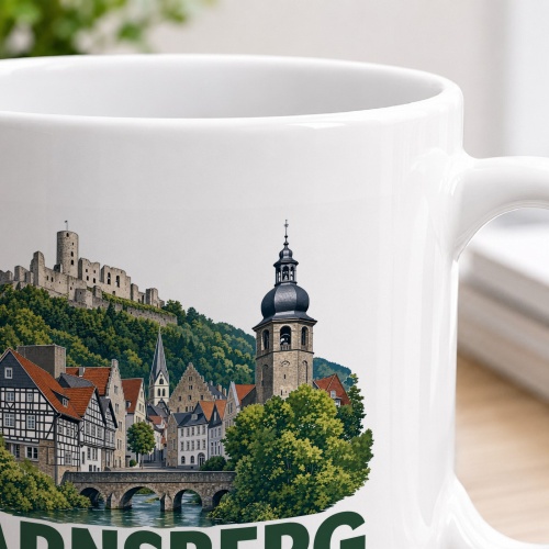 Tasse »Arnsberg – Altstadt über der Ruhr«