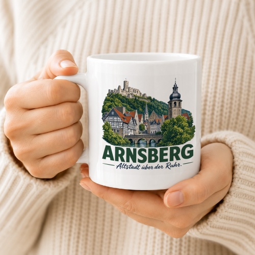Tasse »Arnsberg – Altstadt über der Ruhr«